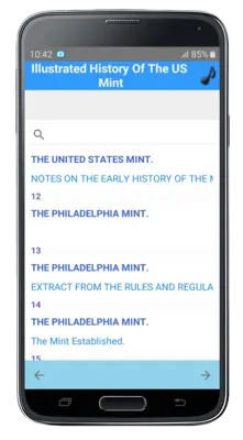 Illustrated History Of The US Mint android App screenshot 6